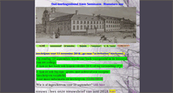 Desktop Screenshot of oudleerlingenksr.be